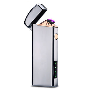 Metal Windproof Usb Rechargeable Lighter